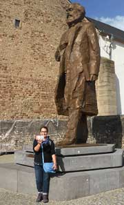 Karl Marx Denkmal in Trier